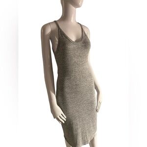 Wilfred Gray Knit Midi Dress